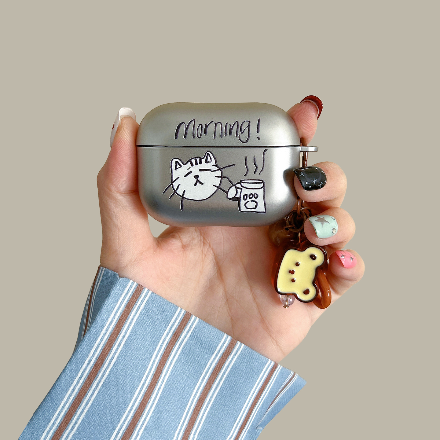 茶壶白脸猫airpodspro3保护套