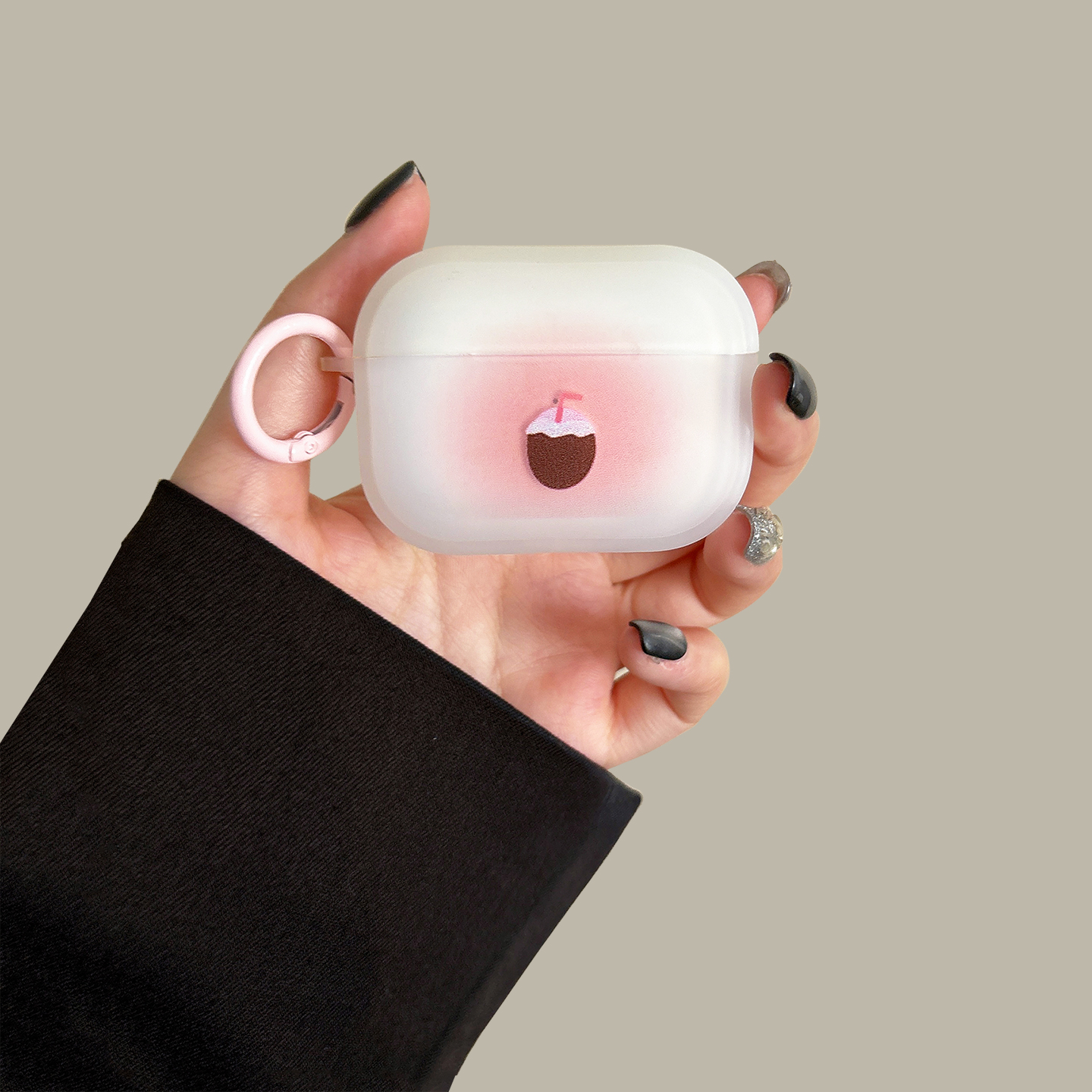 渐变椰子airpods4保护套