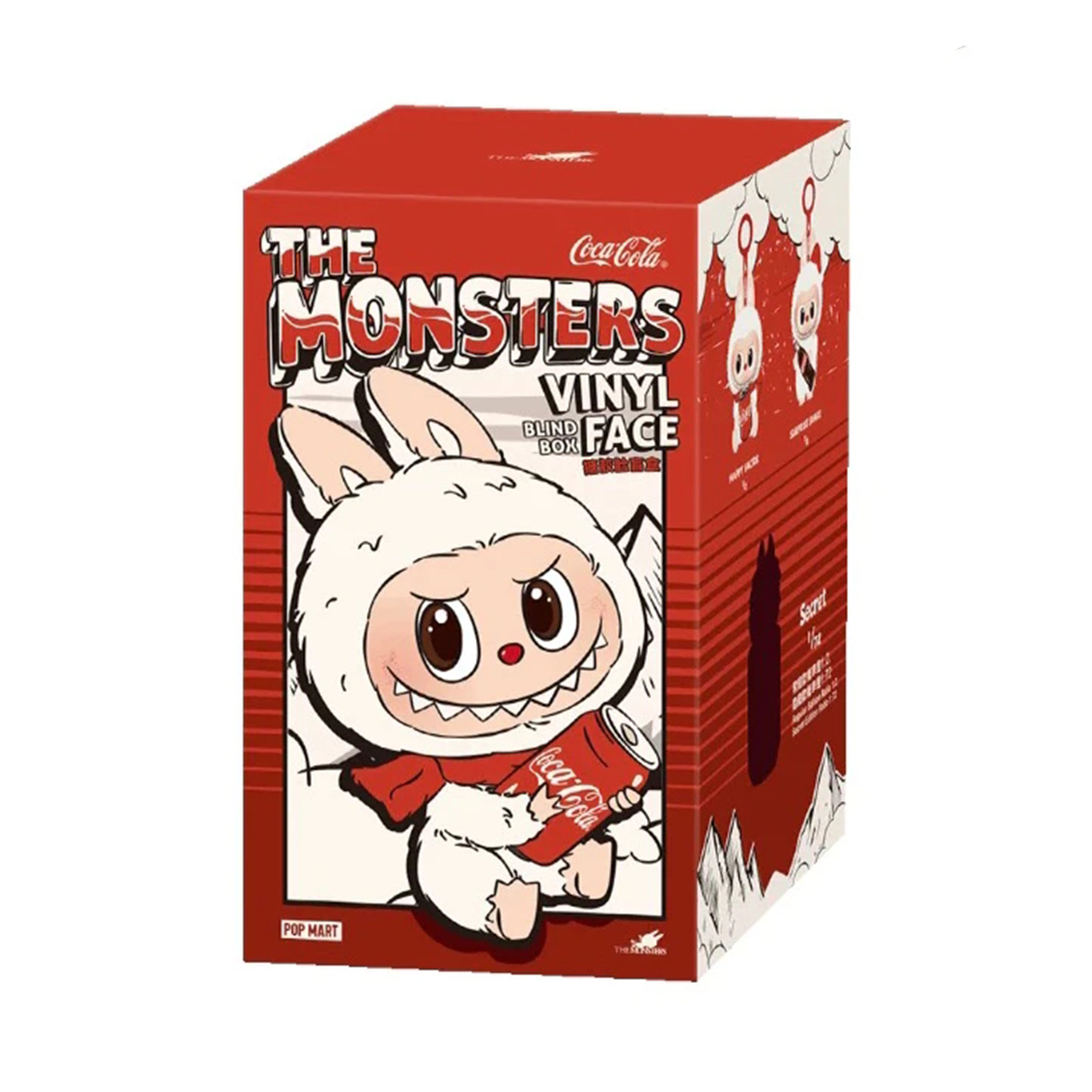 POP MATR/泡泡玛特 LABUBU 3.0 可口可乐系列 搪胶毛绒挂件 盲盒