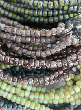 多尺寸捷克珠进口3cut三切面圆珠DIY手工饰品材料散珠配件串珠