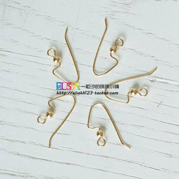 美国进口beadsmith包金耳环一对手工工具DIY手工配件散珠手作