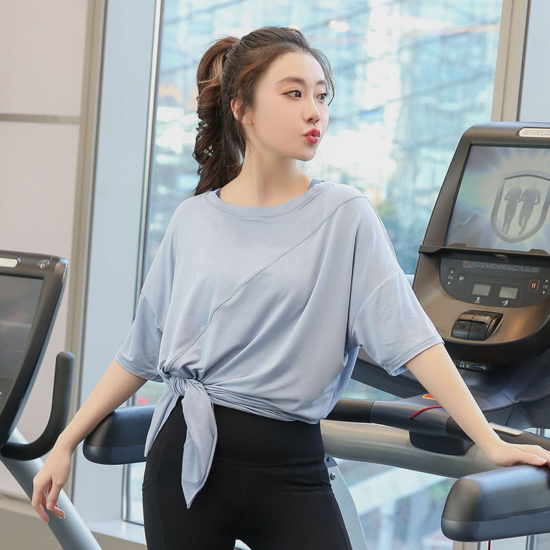 瑜伽服T恤女大码健身衣胖MM跑步运动服上衣夏季200斤透气速干衣服,运动/瑜伽/健身/球迷用品,瑜伽t恤,淘宝优惠券,粉丝福利购,淘宝优惠卷