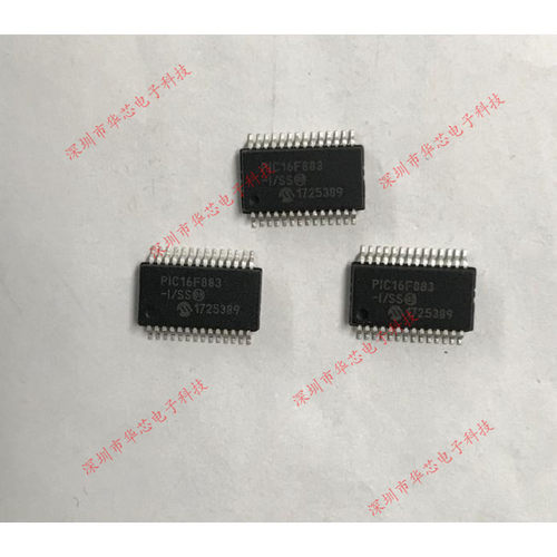 PIC16F883-I/SS PIC16F883 SSOP28 微控制器 全新原装 质量保证