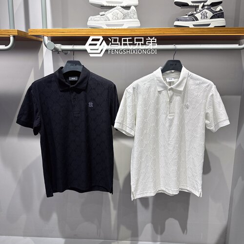 MLB情侣时尚潮流百搭休闲POLO衫