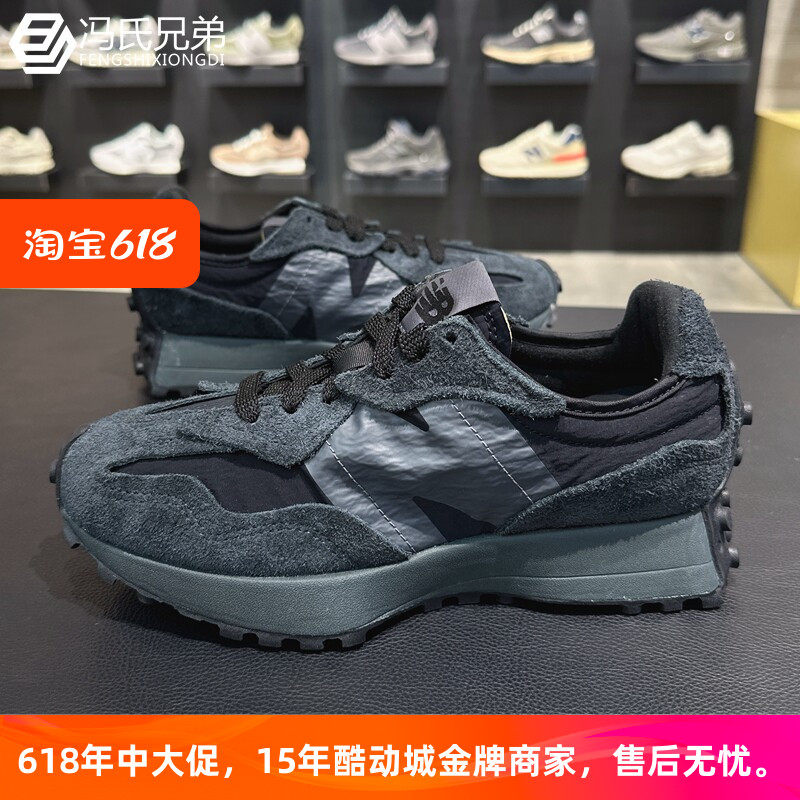 New Balance NB秋冬男女复古黑武士增高老爹鞋运动休闲鞋U327WCD