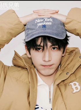 MLB26年春季男女学院风时尚休闲运动刺绣遮阳防晒鸭舌帽3ACPVV04N