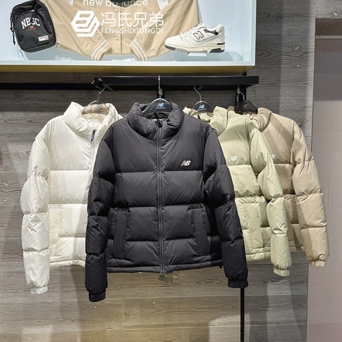 NEWBALANCE保暖立领短女羽绒服