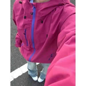 现货2025秋季新款多巴胺户外防水连帽冲锋衣 JK257870-特P47图片