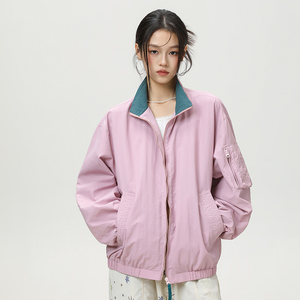 2026春季新款美式复古撞色翻领夹克JK2699860-P65，男装夹克，星座418-2