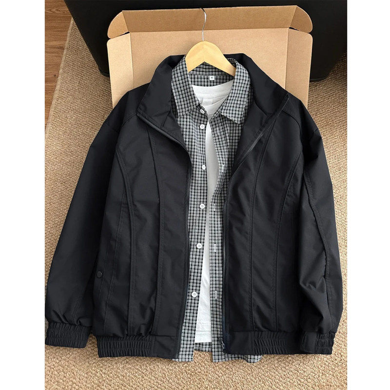 网图现货2026春季新款复古工装飞行夹克JK7866-特P58，男装夹克，星座418-2