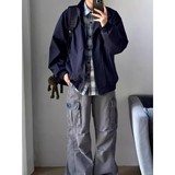 网图现货2026春季新款复古工装飞行夹克JK7866-特P58，男装夹克，星座418-2