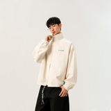 2025秋季新款无影墙双开拉链迷彩立领夹克JK256969-P55，男装夹克，星座418-2