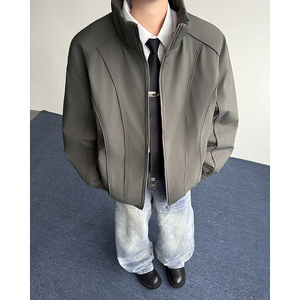 现货 MY258866-P75 2025冬季新款加厚飞行夹克棉服图片