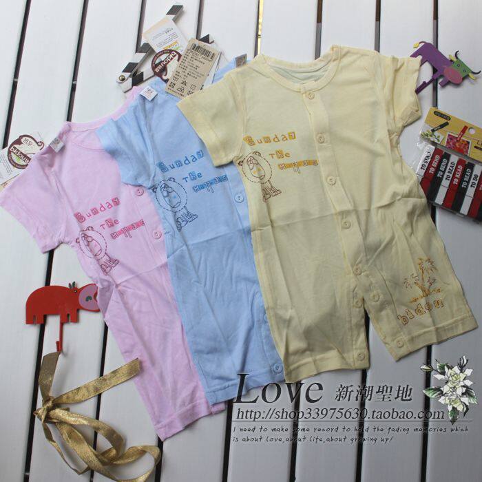 28 Clearance Than beans baby Bamboo fiber Romper baby Sleeved leotard Bamboo fiber Climbing clothesin the Children/Baby/Family fitted , Jumpsuit/Climbing clothes/Romper  category - from Buy2taobao.com to provide professional Taobao agent buy service