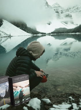 视频调色油管网红博主电影系列2套V1V2合辑PR/FCPX达芬奇滤镜PS