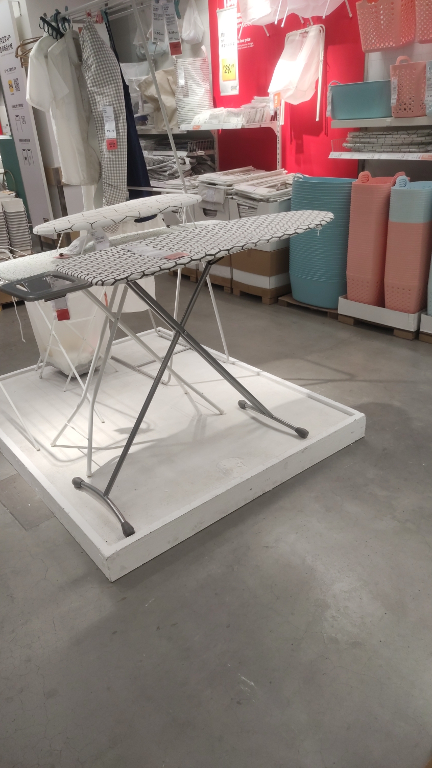 宜家丹克 烫衣板熨衣服桌120x37 厘米国内济南宜家国内代购