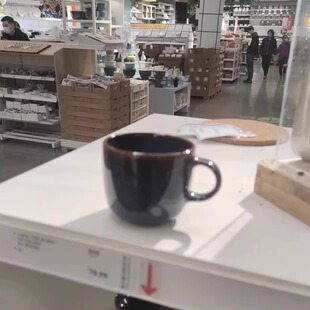 国内宜家格拉德里杯茶杯咖啡杯杯子多色 37 厘升马克杯济南代购