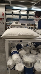 国内宜家希古法高低枕头枕芯不含枕套50x80 厘米济南代购