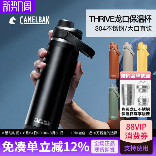 美国驼峰食品级大容量便携水壶