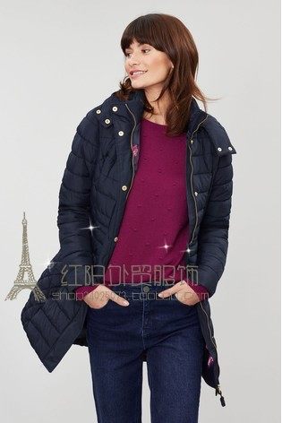 中长款女装厚款冬装修身棉衣棉服