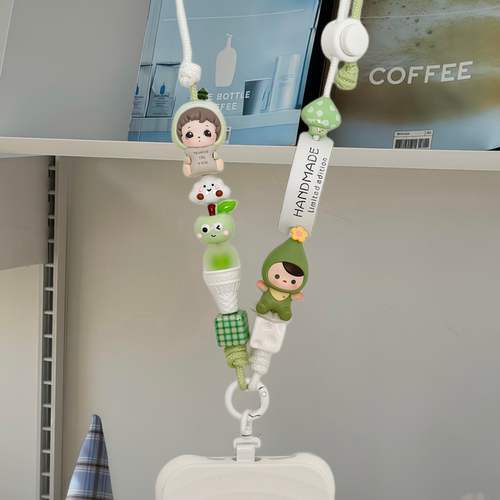 纯手工多功能斜挎便携两用手机链