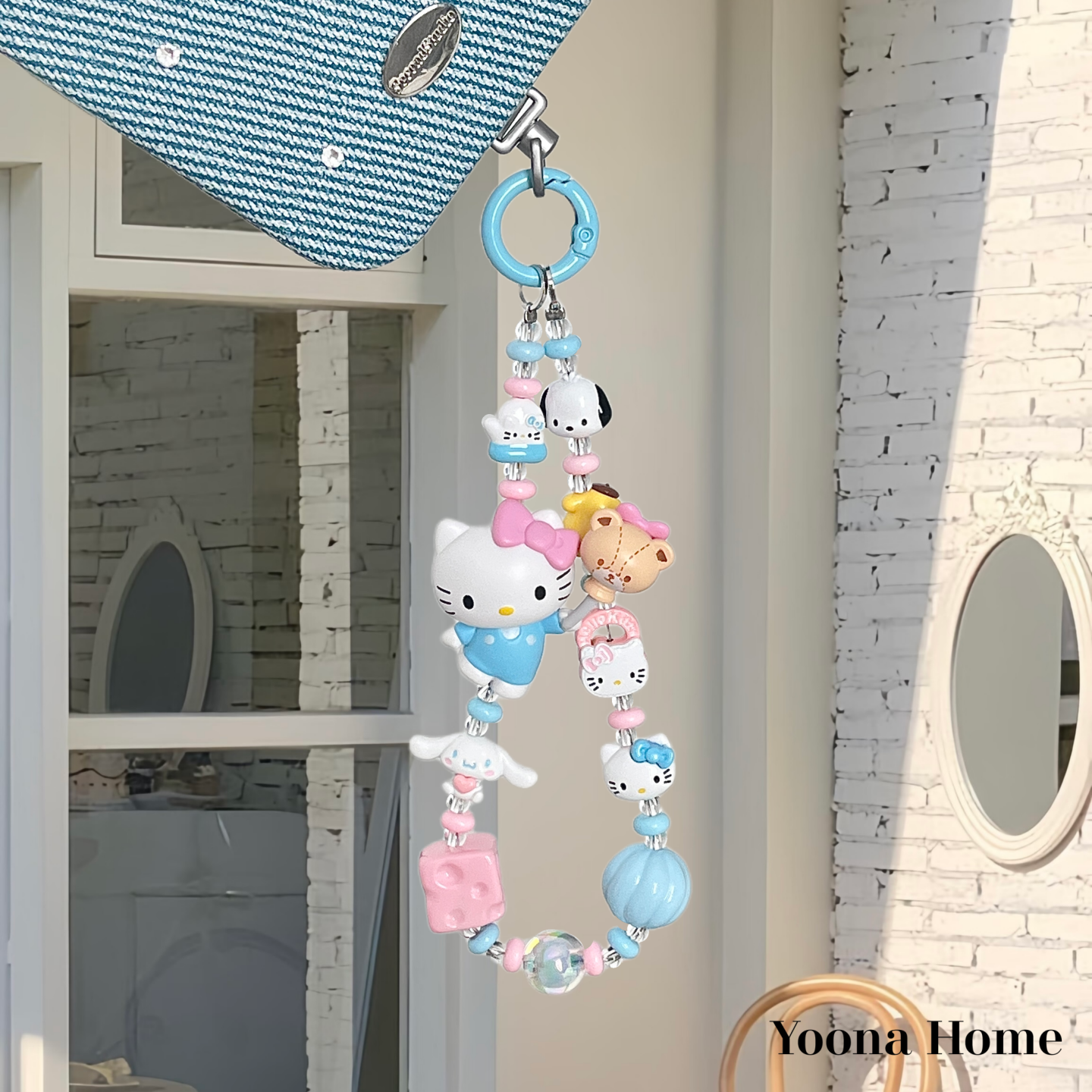 HelloKitty萌粒手机链装饰链绳