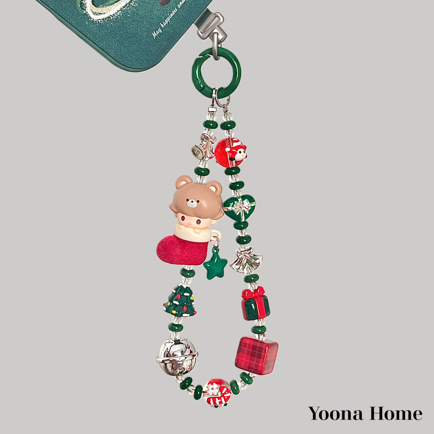 圣诞袜系列Dimoo萌粒手机链挂绳