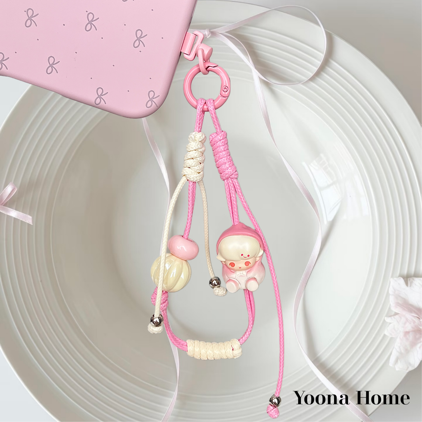 花生满路Dimoo萌粒可提手机链