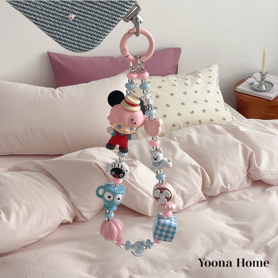 迪士尼DIMOO米奇泡泡玛特手机链
