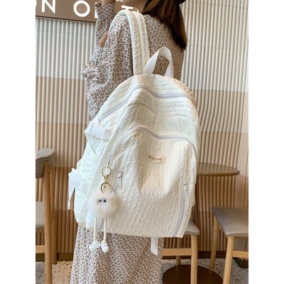 法国Colorin Kite百搭初中生书包大容量轻便简约旅行休闲双肩包女