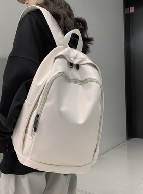 法国Colorin Kite书包女大学生软皮韩版潮流双肩包男防水大容量包