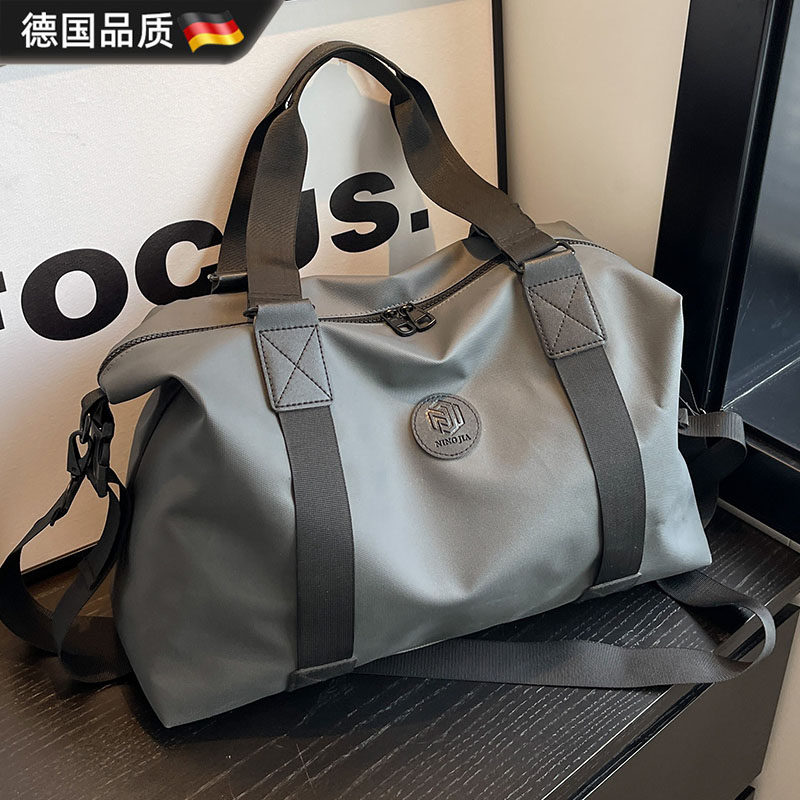 德国短途旅行包轻便外出时尚大容量男女商务手提包出差健身训练包