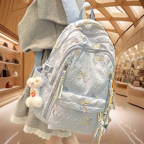 法国CsagKsag新款书包初中女生小学生护脊背包大容量高中生双肩包