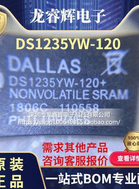 龙睿辉 DS1235YW-120 闹钟IC 时钟IC 全新原装正品现货 一片起拍