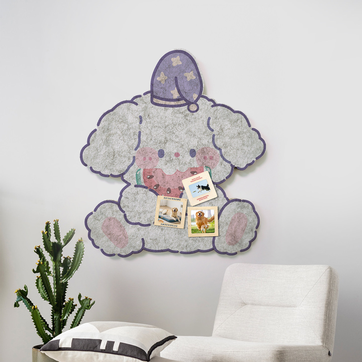 儿童房毛毡墙贴卡通小狗照片墙展示板墙面装饰荣誉墙留言板拍立得,文具电教/文化用品/商务用品,软木板/照片板/毛毡板,淘宝优惠券,粉丝福利购,淘宝优惠卷