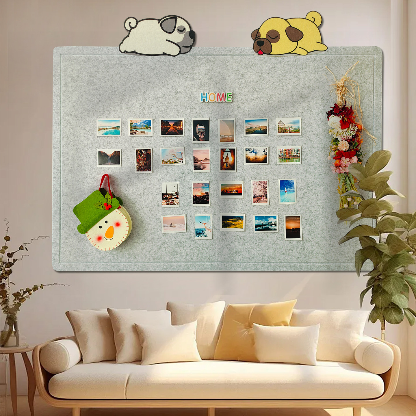 毛毡板照片墙自粘墙贴客厅卧室背景墙装饰ins风软木板免打孔定制,文具电教/文化用品/商务用品,软木板/照片板/毛毡板,淘宝优惠券,粉丝福利购,淘宝优惠卷