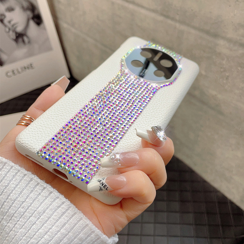 高级感拉满！适用华为mate60pro手机壳新款80RS非凡大师mt50rs秒变保时捷+超薄高档水钻超闪40潮女防摔保护套