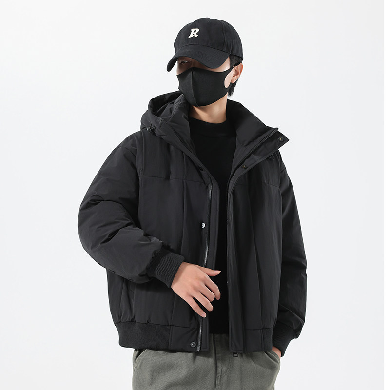 无影墙口罩风冬季男士连帽90白鸭绒羽绒服外套8010-P290,男装羽绒服,电商D248