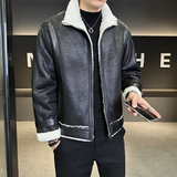 冬季男士皮毛一体外套D248-002-P170，男装皮衣，电商D248