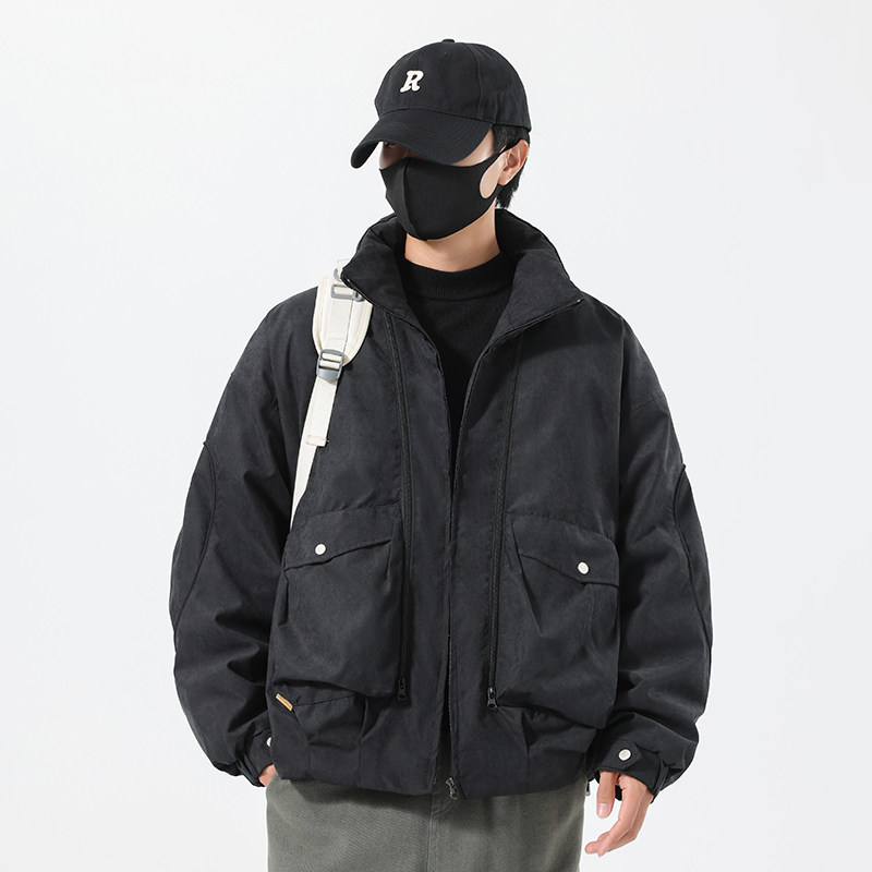 无影墙口罩风冬季男士羽绒服外套8023-P280,男装羽绒服,电商D248