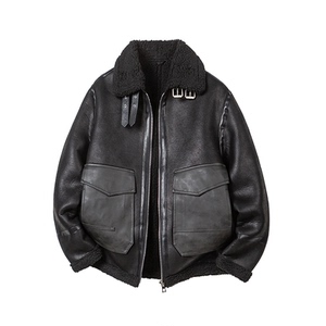 冬季男士皮毛一体皮衣外套 28531-P230图片