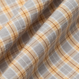 春季上新格子假两件长袖衬衫外套MS43-P105，男装衬衫，电商D248