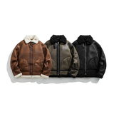 冬季男士皮毛一体外套皮衣D248-28501-P235，男装皮衣，电商D248