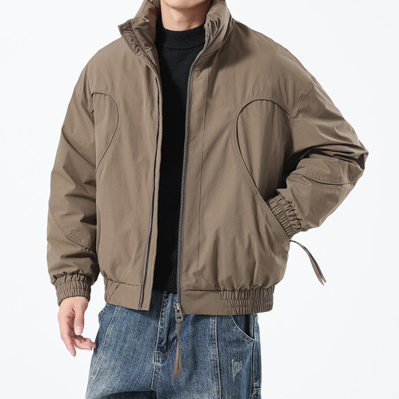 店主风模特冬季男士立领羽绒服外套2756-P240,男装羽绒服,电商D248