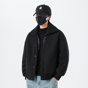 无影墙口罩风冬季轻奢开衫毛衣90鹅绒服 5590-P360图片