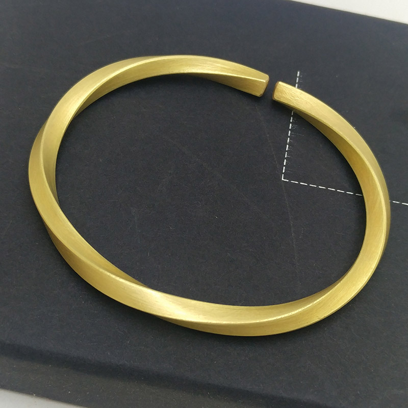 定做加工黄铜莫比乌斯手镯