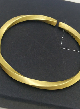 定做加工黄铜莫比乌斯手镯