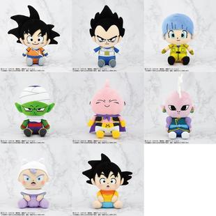 Nui Chibi系列龙珠大魔毛绒挂件 孙悟空贝吉塔布尔玛短笛魔人布欧