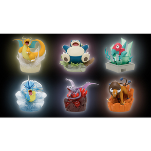 宝可梦中心破坏光线系列肯泰罗暴鲤龙多边兽化石翼龙卡比兽手办