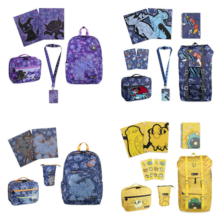 美版宝可梦中心翻盖背包双肩包挂绳证件套午餐包笔袋文件夹贴纸,模玩/动漫/周边/娃圈三坑/桌游,动漫背包/钱包/箱包,淘宝优惠券,粉丝福利购,淘宝优惠卷